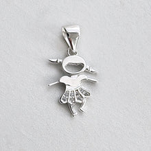 Cargar imagen en el visor de la galería, Dije Hijita ❤️ 14 mm - Plata925