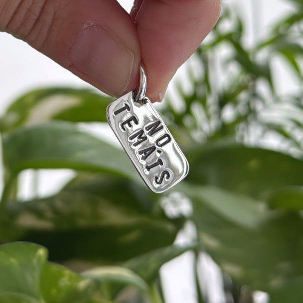 Dije No temáis - 21 mm - Plata925