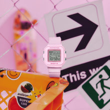 Cargar imagen en el visor de la galería, Reloj Baby-G Cuadrado Rosa - BGD104DR