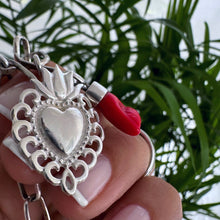 Cargar imagen en el visor de la galería, Dije Corazón Milagrito - Plata925