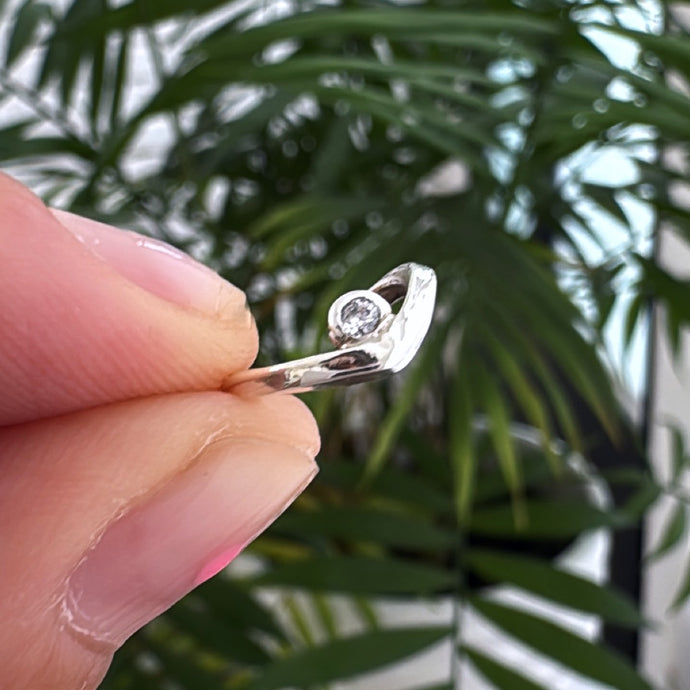 Caravana Trepadora V cristal - Plata925