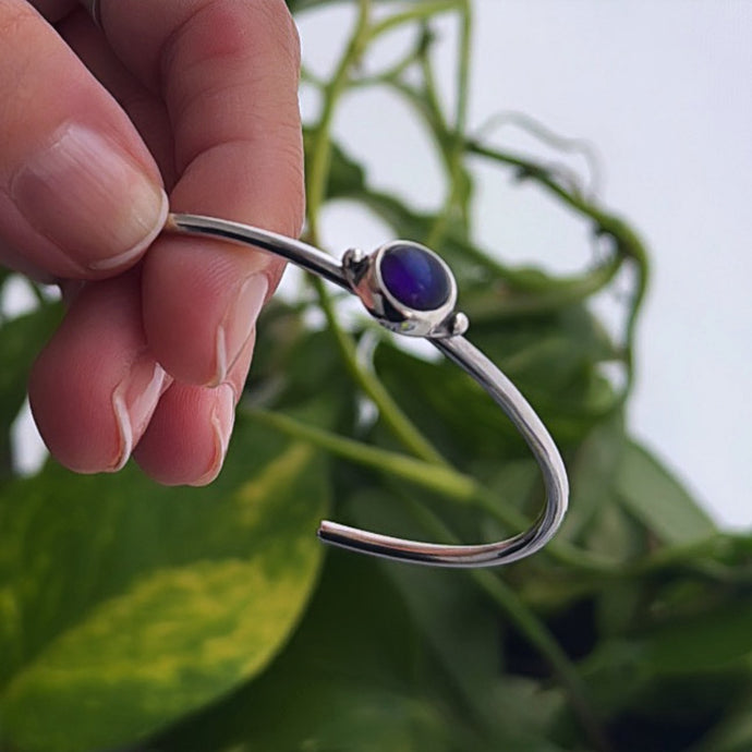 Pulsera Amatista - tamaño regulable - Plata925
