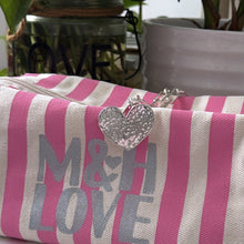 Cargar imagen en el visor de la galería, Dije Corazón con pasante - 3,5 cm - Plata925