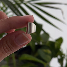 Cargar imagen en el visor de la galería, Caravana trepadora Tubito ancha - tamaño regulable - Plata925