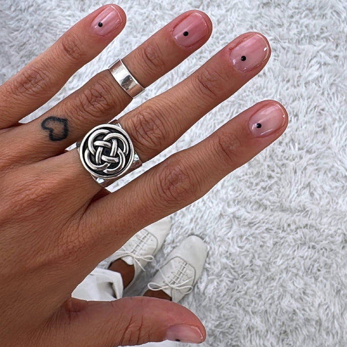 Anillo Amor Eterno - tamaño regulable- Plata925