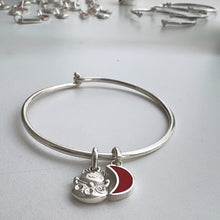Cargar imagen en el visor de la galería, Pulsera Órbita - selecciona tu medida en menú desplegable - Plata925