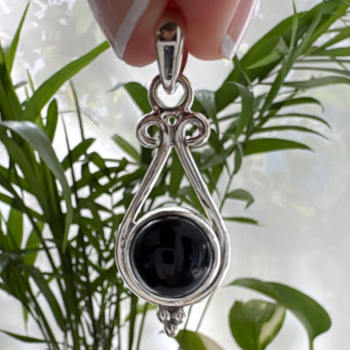 Dije Ónix - 4 cm - Plata925