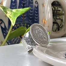 Cargar imagen en el visor de la galería, Anillo Virgen de Guadalupe - tamaño regulable - Plata925
