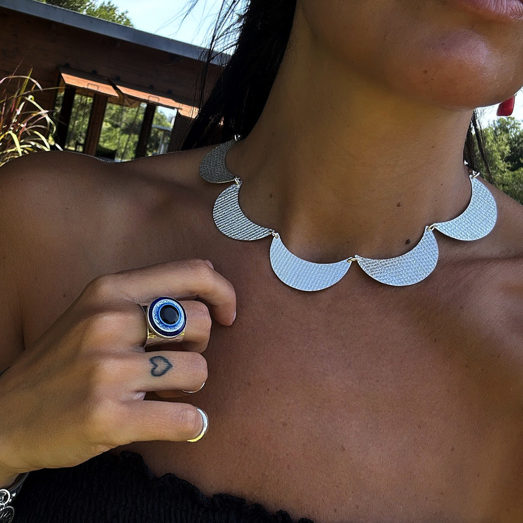 Collar Eterna Luz - largo regulable - Plata925