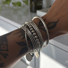 Cargar imagen en el visor de la galería, Pulsera esclava extra gruesa maciza - Plata925