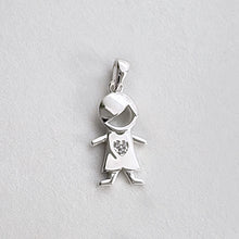 Cargar imagen en el visor de la galería, Dije Hijito ❤️ 17 mm - Plata925