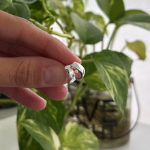 Cargar imagen en el visor de la galería, Caravanas aros lisos - 12 mm - Plata925