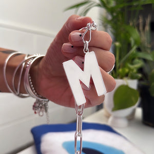 Letras - 4 cm - macizas Plata925- elegí tu letra en el menú desplegable - pieza hecha por encargue, ver plazos de entrega 🧿
