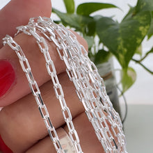 Cargar imagen en el visor de la galería, Cadena 60 cm - Plata925