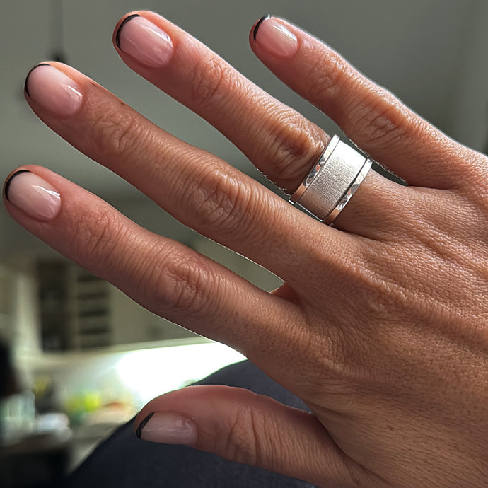 Anillo Lucero - tamaño regulable- Plata925