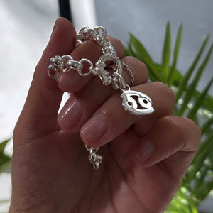 Dije Zodíaco - 15 mm - Plata925
