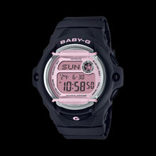 Cargar imagen en el visor de la galería, Reloj Baby-G redondo negro con Rosa - BG169u