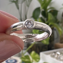 Cargar imagen en el visor de la galería, Anillo Intenciones - piezas individuales para combinar - tamaño regulable - Plata925