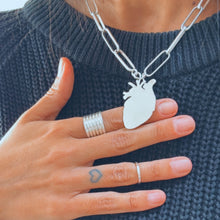 Cargar imagen en el visor de la galería, Corazon Viva - 4 cm - Plata925