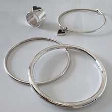 Cargar imagen en el visor de la galería, Pulsera esclava extra gruesa maciza - Plata925
