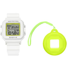 Cargar imagen en el visor de la galería, Reloj Baby-G blanco con accesorio para cartera - BGD 10K 4DR