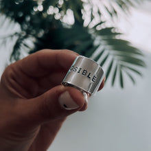 Cargar imagen en el visor de la galería, Anillo - POSIBLE - tamaño regulable- Plata925