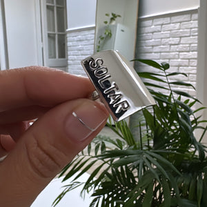 Anillo SOLTAR - tamaño regulable- Plata925