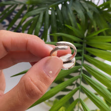 Cargar imagen en el visor de la galería, Anillo Protector fino - tamaño regulable- ojo 1,5 cm - Plata925